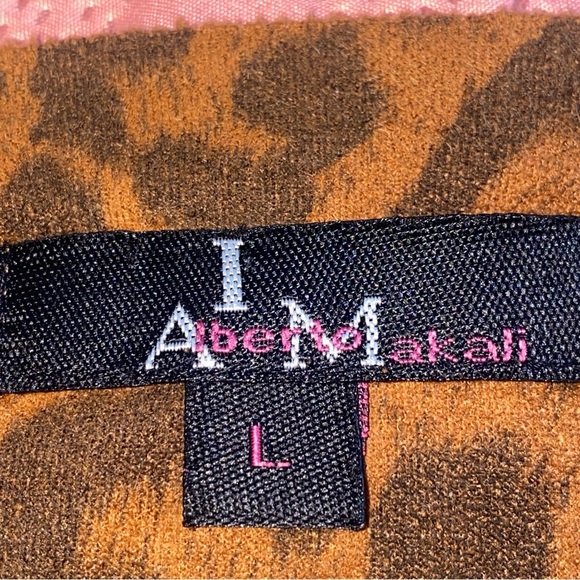 Alberto Makali Brown Leopard Cardigan - Picture 6 of 11